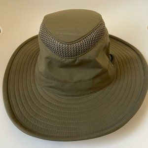 TILLEY LTM6 Olive Green Airflo Hat - Unisex Size 7